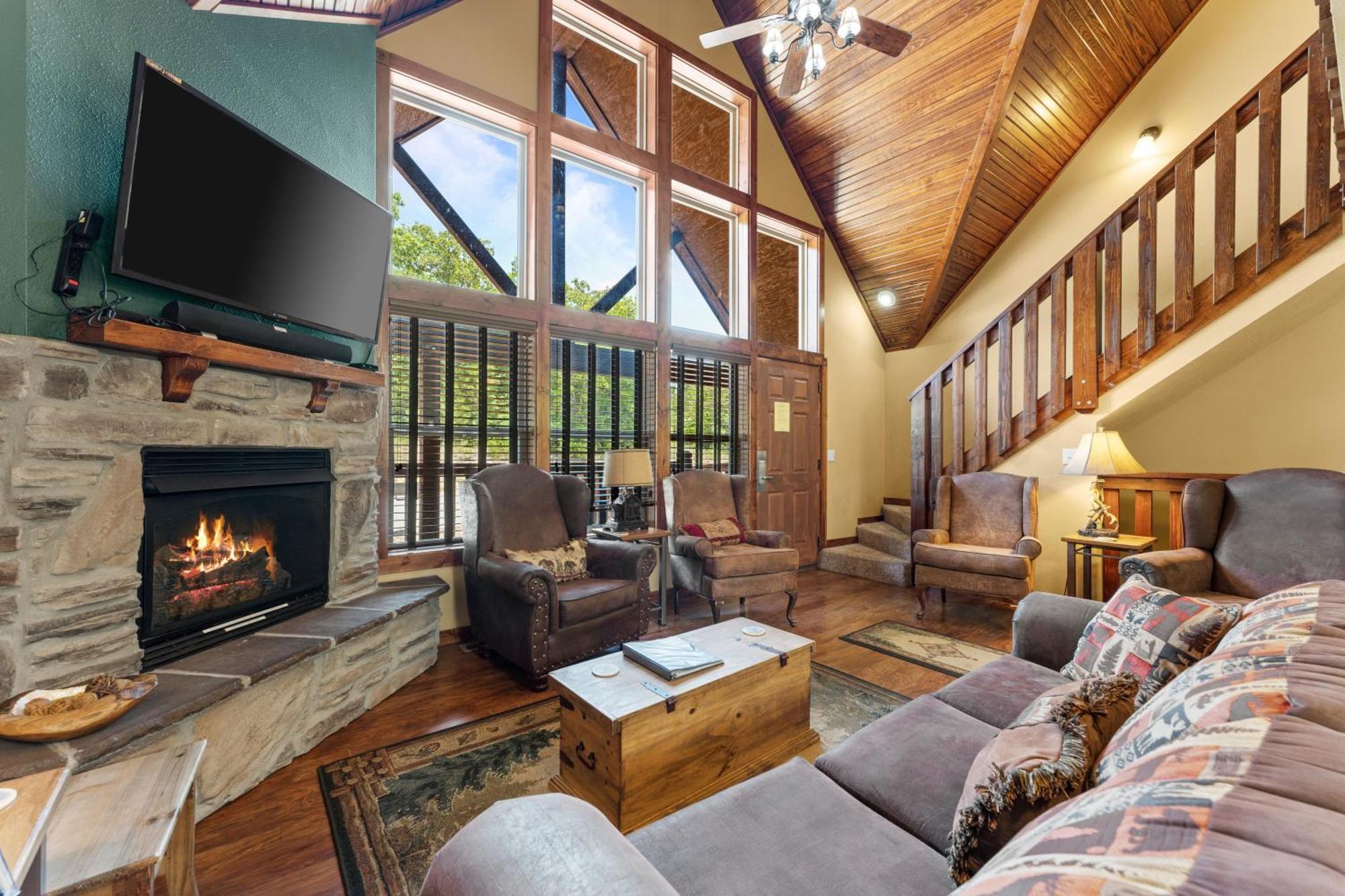 Makin Memories Lodge Cabin Branson West Extérieur photo